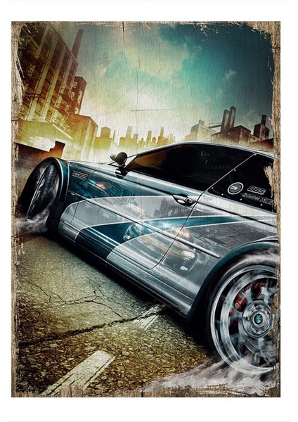 Canlı Renklerle Modern Mdf Tablo, Dinamik ve Şık Dekoratif Parça