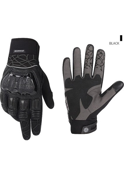 MC103 Motosiklet Eldiveni - Siyah | Full Koruma, Dokunmatik Uyumlu, Kaymaz Avuç Içi fiyatları