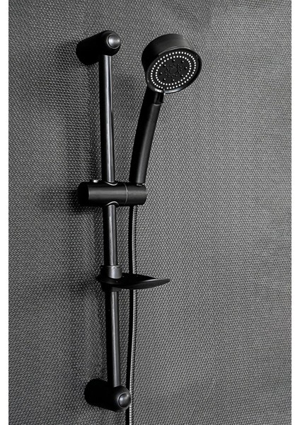 Mat Siyah Sürgülü Banyo Batarya Duş Seti Banyo Duş Bataryası Aç Kapa Musluk fiyatları