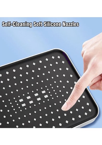 Ecostream Siyah Yağmurlama Robotik Tepe Duş Seti Takımı Ergonomik Yani Model Set indirimleri