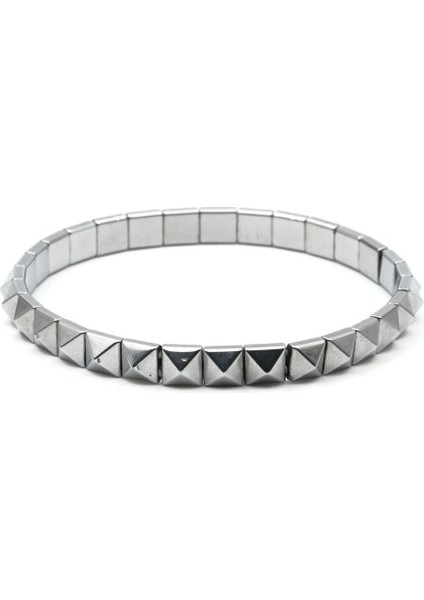 Hematit Doğal Taş Bileklik SPF-A-024 fiyatları