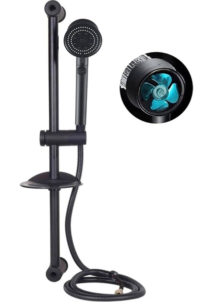 Siyah Sürgülü Duş Seti Mat Siyah 4 Parça Mix Banyo Duş Batarya Seti Garantili Musluk indirimleri