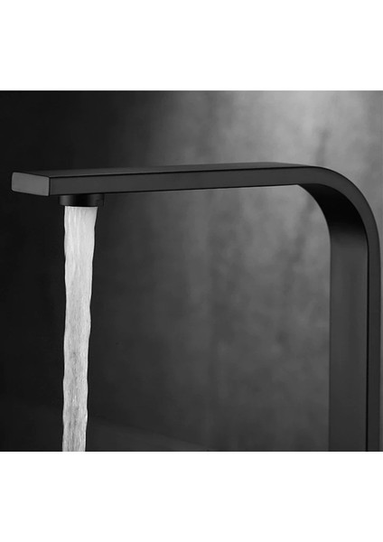 Mat Siyah Kuğu Kare Mutfak Eviye Bataryası fiyatları