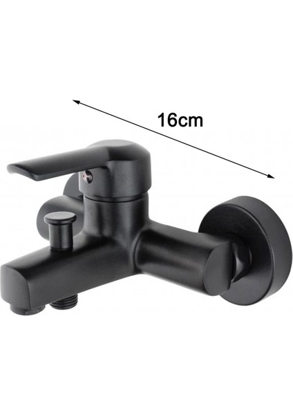 Mat Siyah Delta Banyo Duş Bataryası Ağır Gövde Garantili Musluk fiyatları