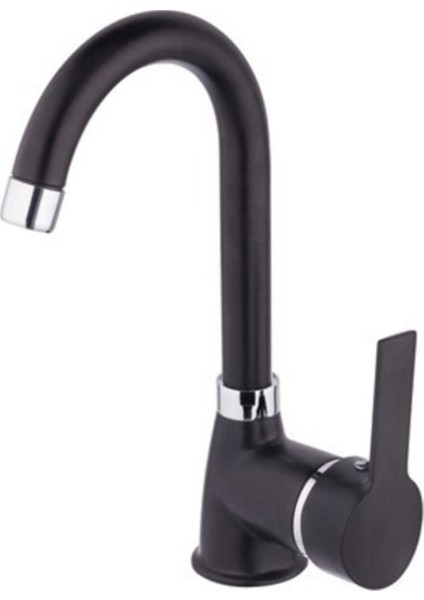 Mat Siyah Lavabo Bataryası