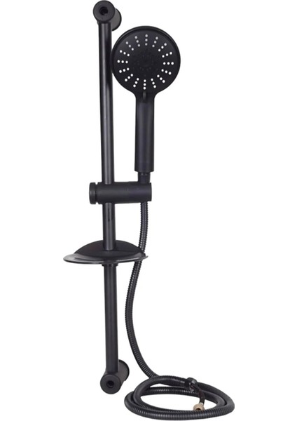 Siyah Sürgülü Delta Banyo Lavabo Batarya Duş Seti Garantili Musluk Aynı Ürün Gönderilir fiyatları