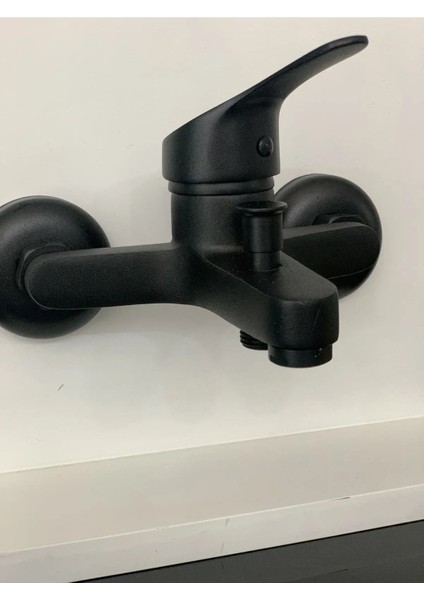 Mix Mat Siyah Banyo Duş Bataryası Aç Kapa Batarya Musluk fiyatları