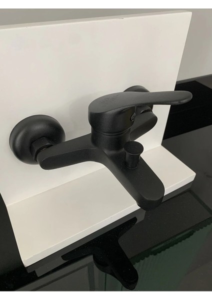 Mix Mat Siyah Banyo Duş Bataryası Aç Kapa Batarya Musluk modelleri