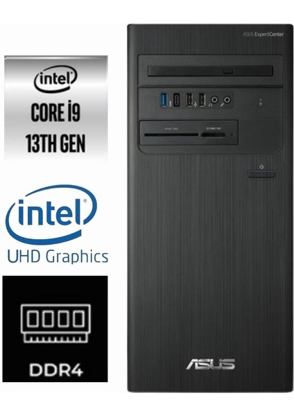 Expertcenter D5 Tower I9 13900K D500TE-032 16GB 512GB Freedos Masaüstü Bilgisayar