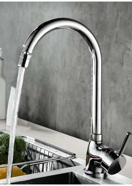 Delta Mutfak Evye Bataryası 360° Pirinç Malzeme