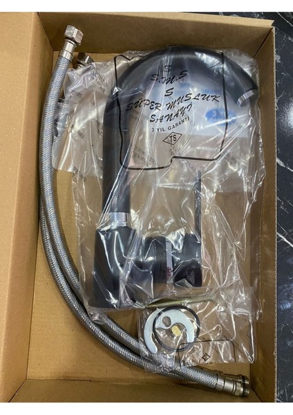 Syronea Siyah Lüx Lavabo Mix Batarya fiyatları