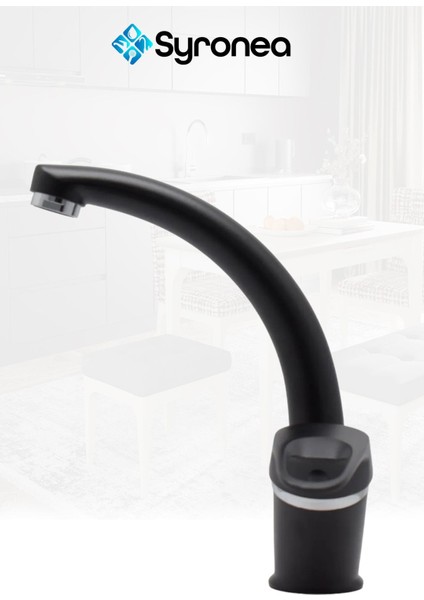 Mix Siyah Mutfak Banyo Lavabo Bataryası Aç Kapa Musluk modelleri