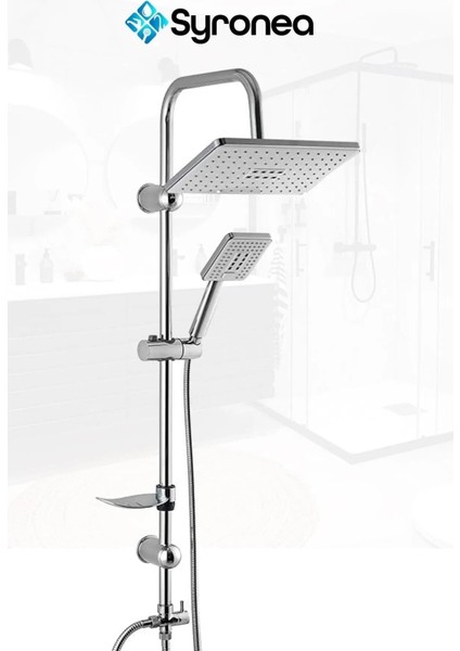 Beyaz Robot Yağmurlama Tepe Duş Seti Banyo Bataryası Mutfak ve Lavabo Musluk Batarya Set indirimleri