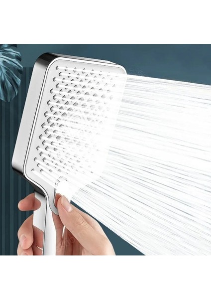 Ocean Beyaz Geniş Çoklu Noozle Banyo Duş Başlığı Yeni Nesil fiyatları