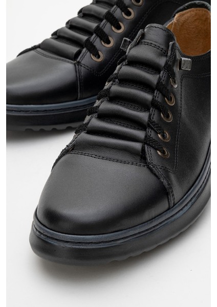 Hakiki Deri, Bağcıksız, Lastikli Iç Dış Deri Erkek Ayakkabı modelleri