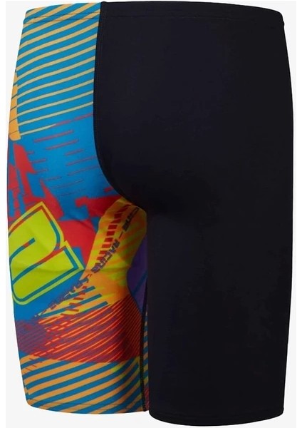 Allover Digital Jam-Mer Erkek Çocuk Yüzücü Mayosu Renkli modelleri