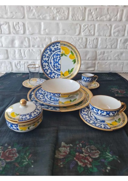 56 Parça 6 Kişilik Çeyiz Seti Lmn Serisi