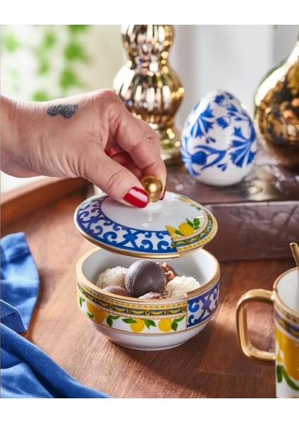 Porselen Kapaklı Şekerlik Lmn Serisi fiyatları