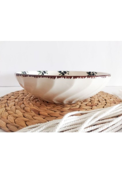 Yeşil Seramik Salata Kasesi, 25 Cm, Şık ve Dayanıklı Tasarım fiyatları