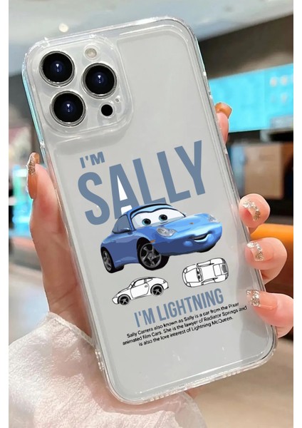 Iphone 13 Pro Max Uyumlu Desenli Lüx Şeffaf Silikon Kılıf MNL12 indirimleri