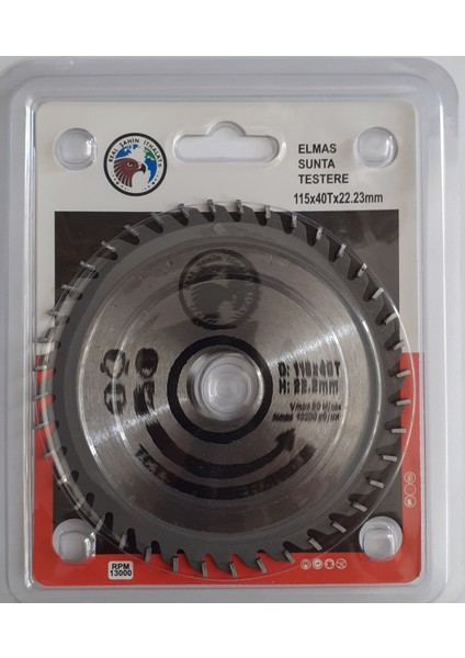 - Elmas Testere - 115X4TX22,23 mm