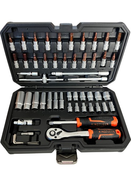 53 Parça 1/4" Lokma Takımı