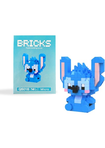 Disney Stitch 3D Bricks Karakter Figür – Mikro Yapı Puzzle Oyuncak | Fancy Space