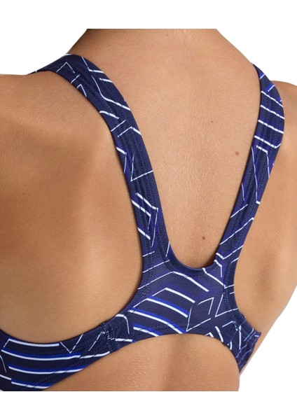 Kık-Ko Kız Çocuk Yüzücü Mayosu Lacivert-Beyaz fırsatları