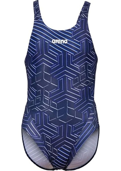 Kık-Ko Kız Çocuk Yüzücü Mayosu Lacivert-Beyaz indirimleri