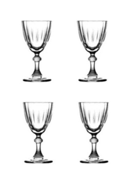 Beyaz Ayaklı Kahve Yanı Su Bardağı Seti 4'lü 49 cc Hacim modelleri