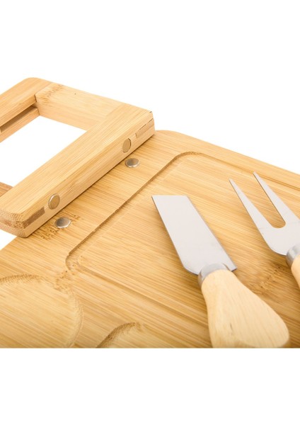 Mıknatıslı Bambu Peynir Servis Tabağı, Şık ve Pratik Kahverengi Tasarım modelleri