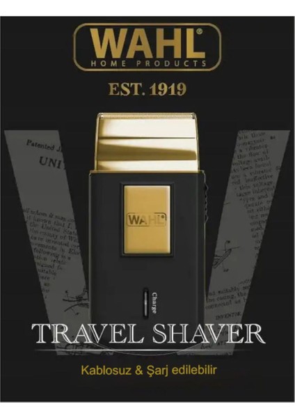 Altın Seyahat Tipi Tıraş Makinesi, Pratik ve Hafif Tasarım fırsatları