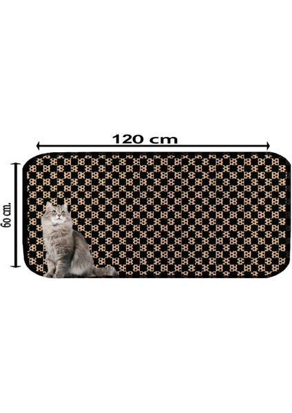 Elekli Tuvalet Desenli Önü Kedi Kumu Paspası 60X120 cm Desen 4 fiyatları