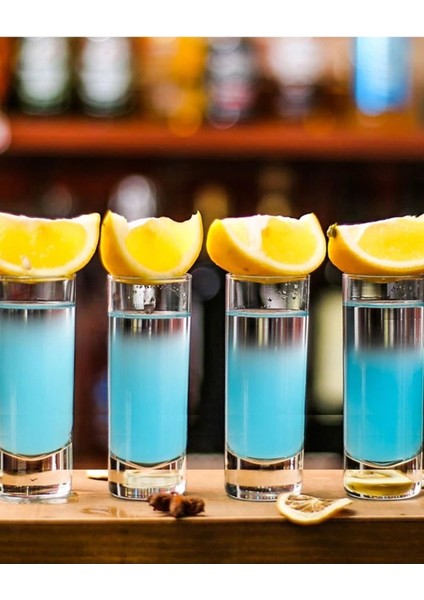 Turuncu 6'lı 70ML Shot ve Likör Bardağı Seti, Şık ve Kullanışlı Içki Kadehleri fırsatları