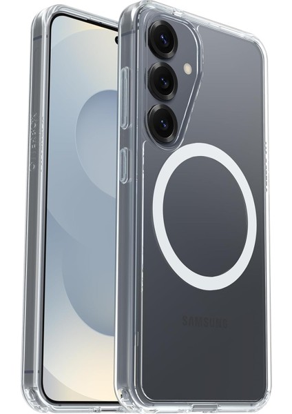Symmetry Serisi Şeffaf Kılıf Galaxy S25 Için Mıknatıslı, Darbeye Dayanıklı, Düşmeye Dayanıklı, Koruyucu Ince Kılıf, Askeri Standartlara Göre 3 Kat Test Edildi, Şeffaf