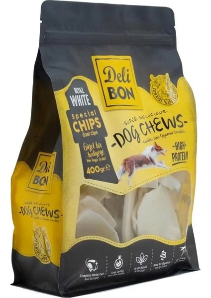 Deri Cips, 400GR, Beyaz, 400GR