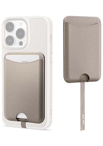 Ciel By Cyrıll iPhone Için Magsafe Özellikli Kartlı Manyetik Cüzdan Kajuk Mag Cream - AFA05260 fiyatları