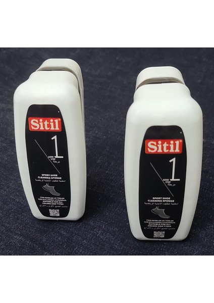 Spor Ayakkabı Temizleme Süngeri 50 ml x 2 Adet (Evissa 100 Gr. Güzellik Sabunu )