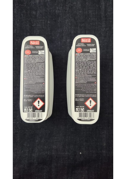 Spor Ayakkabı Temizleme Süngeri 50 ml x 2 Adet (Evissa 100 Gr. Güzellik Sabunu ) modelleri