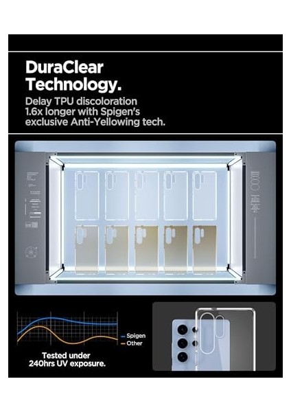 Galaxy S25 Ultra Ince Kılıf Ultra Hybrid Sararma Karşıtı Duraclear™ Hava Kanalı Teknolojisi™ Askeri Sınıf Koruma Crystal Clear Şeffaf Kapak - ACS08961 fiyatları