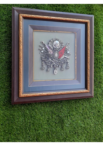 Osmanlı Tuğrası Devlet Arması Dekoratif Cam Tablo fiyatları