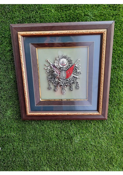 Osmanlı Tuğrası Devlet Arması Dekoratif Cam Tablo indirimleri