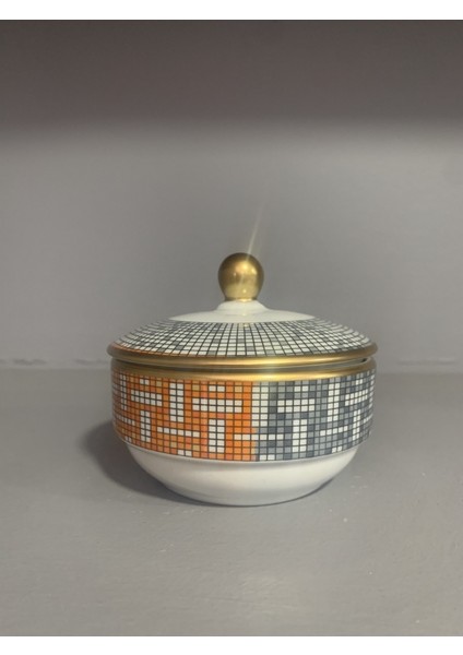 Porselen Kapaklı Şekerlik Hny Serisi