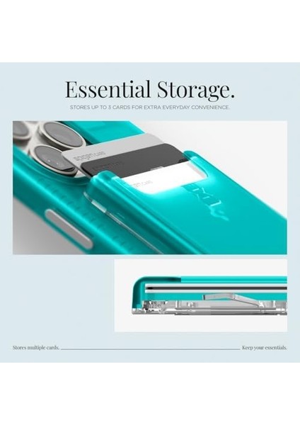 iPhone Için Magsafe Özellikli 3 Kartlı Manyetik Cüzdan Classic C1 Wallet Bondi Blue - AFA07397 fiyatları