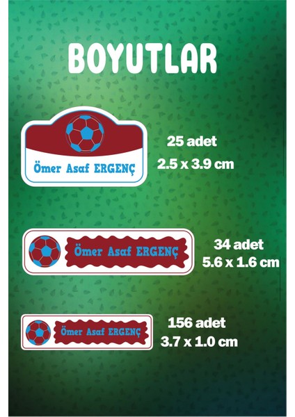 Isme Özel Okul Etiketi Kalem Defter Etiketi Sticker Çocuk Bordo Mavi Figürlü Isim Etiketi Set-3 fiyatları