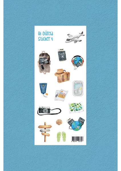 M4 - Seyahat Vakti - Sticker Paketi