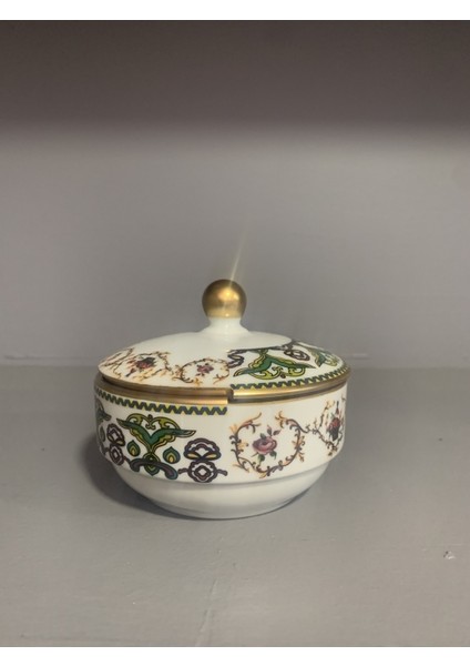 Porselen Kapaklı Şekerlik Vrd Serisi