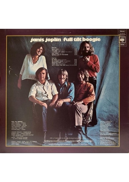 Janis Joplin - Pearl Lp fiyatları