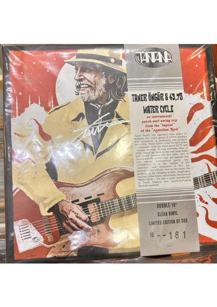 Taner Öngür & 43,75 Water Cycle Imzalı Çift Plak Lp