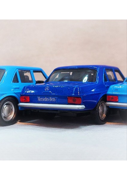 Benz W114 | Çek Bırak E220 Metal Araba | Diecast 1:36 Model Oyuncak indirimleri